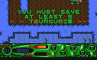 Steg the Slug atari screenshot