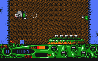 Steg the Slug atari screenshot