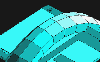 Stereo CAD-3D atari screenshot