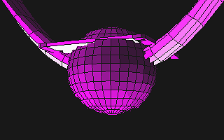 Stereo CAD-3D atari screenshot