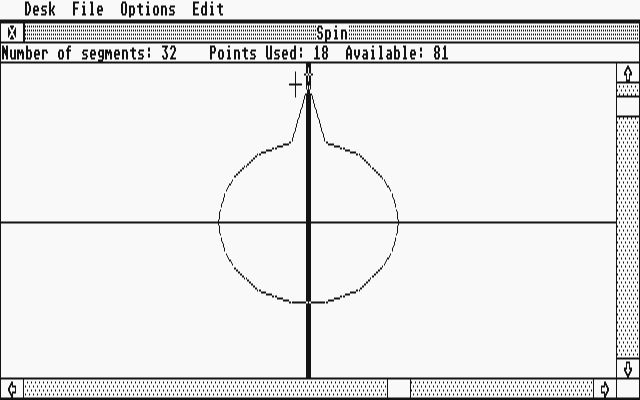 Stereo CAD-3D atari screenshot