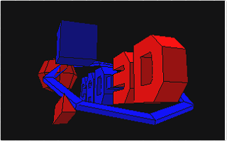 Stereoscopic Slide Show atari screenshot