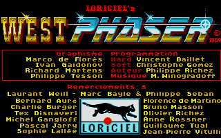 Steve McQueen Westphaser atari screenshot