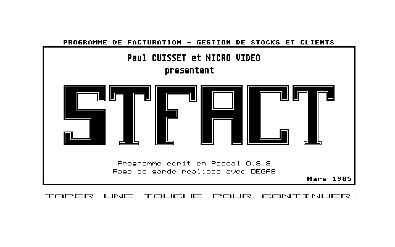 STFact — screenshot 1