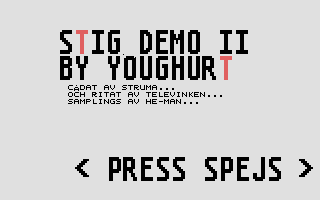 Stig Demo II — screenshot 1