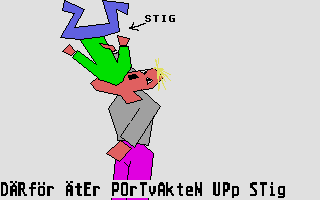 Stig Demo III atari screenshot