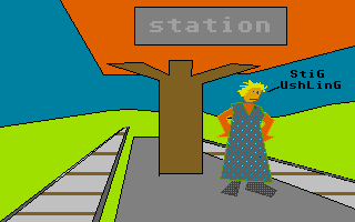 Stig Demo IV atari screenshot
