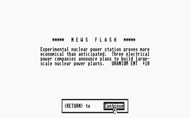STocks &  Bonds atari screenshot