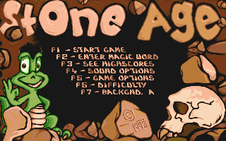 Stone Age atari screenshot