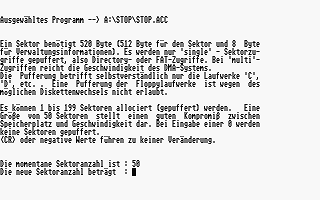 Stop der DatenTresor atari screenshot
