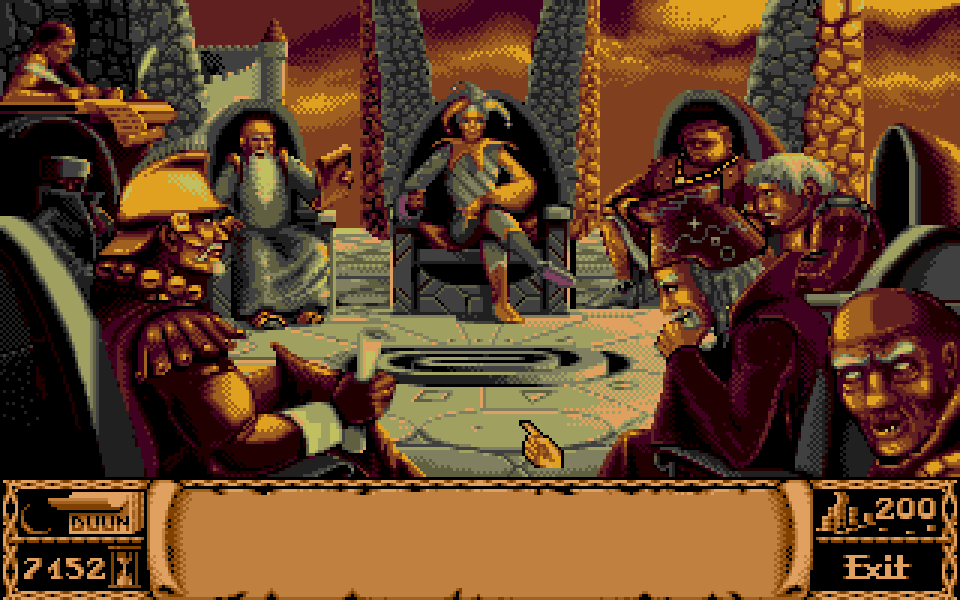 Storm Master atari screenshot