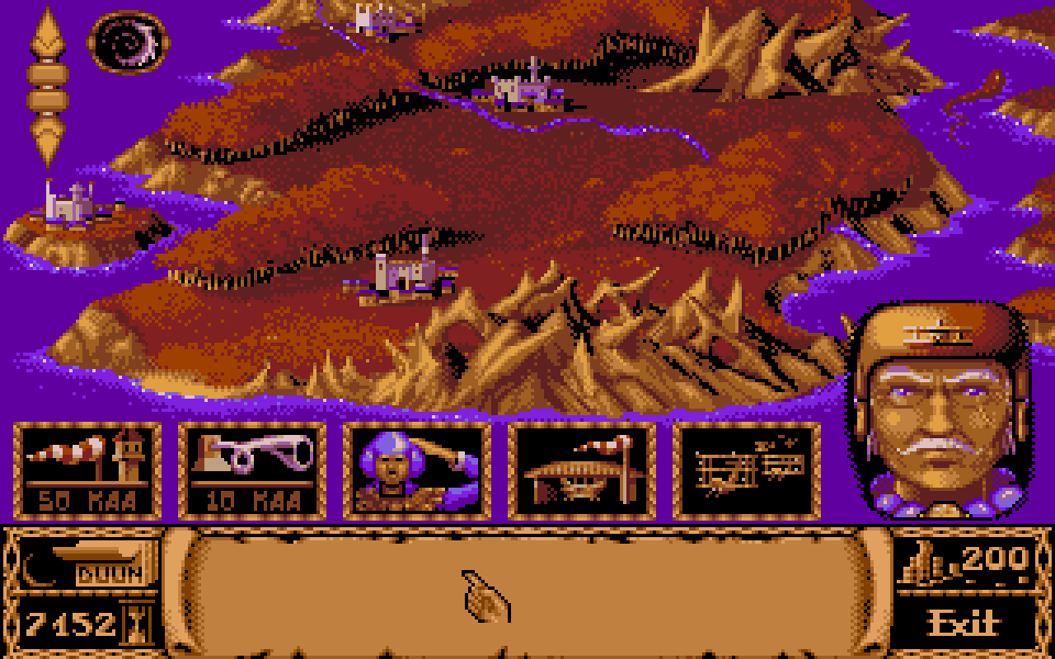Storm Master atari screenshot