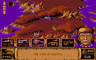 Storm Master atari screenshot