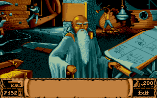 Storm Master atari screenshot