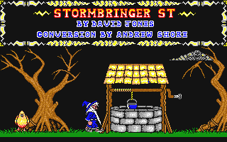 Stormbringer atari screenshot