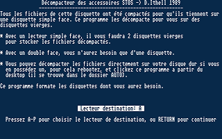 STOS - Le Créateur de Jeux atari screenshot