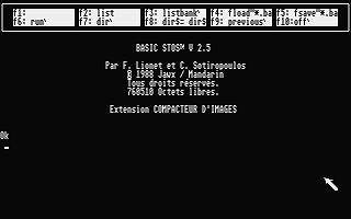 STOS - Le Créateur de Jeux atari screenshot