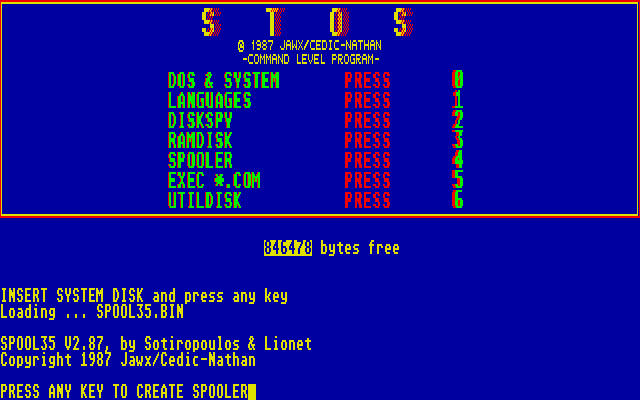 STOS atari screenshot