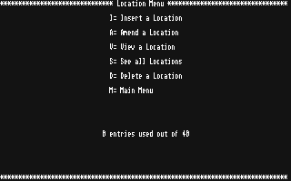 STOS Graphic Adventure Creator atari screenshot
