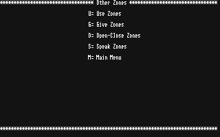 STOS Graphic Adventure Creator atari screenshot