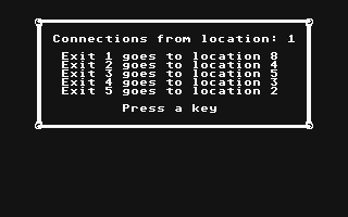 STOS Graphic Adventure Creator atari screenshot