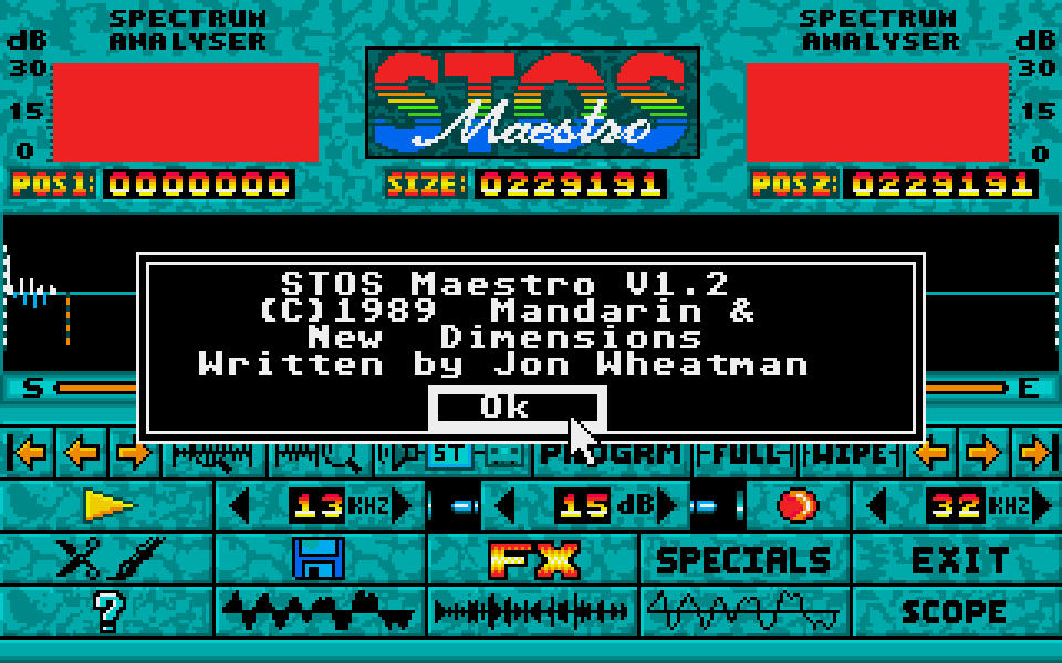 STOS Maestro atari screenshot