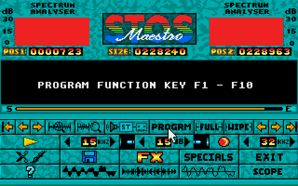 STOS Maestro atari screenshot