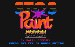 STOS Paint