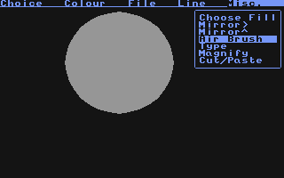STOS Paint atari screenshot