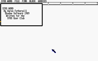 STOS Word — screenshot 1