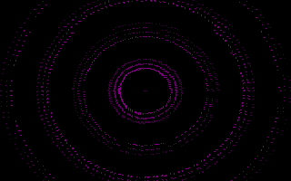 STOS X-Maz Demo atari screenshot