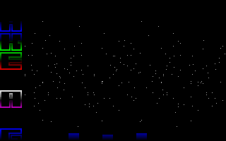 STOS X-Maz Demo atari screenshot