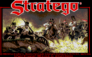 Stratego atari screenshot