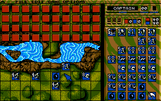 Stratego atari screenshot