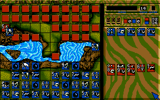 Stratego atari screenshot