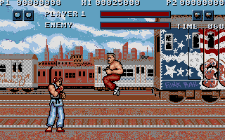 Street Fighter atari screenshot