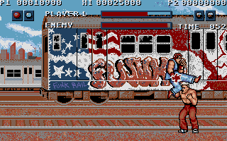 Street Fighter atari screenshot