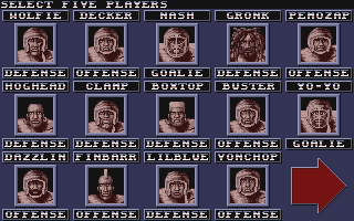 Street Hockey atari screenshot