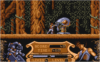 Strider II atari screenshot