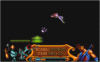 Strider atari screenshot