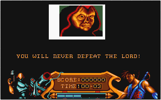 Strider atari screenshot