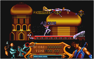 Strider atari screenshot