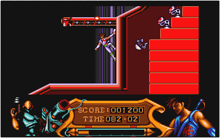 Strider atari screenshot