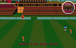 Striker atari screenshot