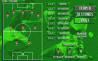 Striker atari screenshot