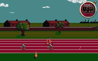 Striker atari screenshot