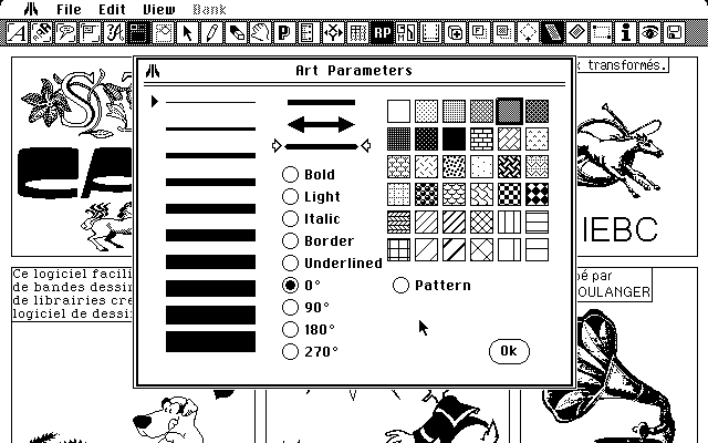Strip Cartoon atari screenshot