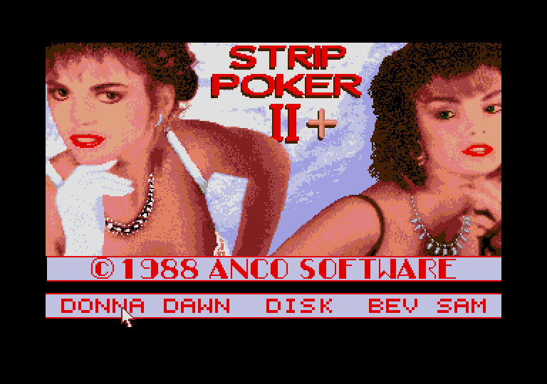 Strip Poker II Plus / Data Disc 1 — screenshot 1