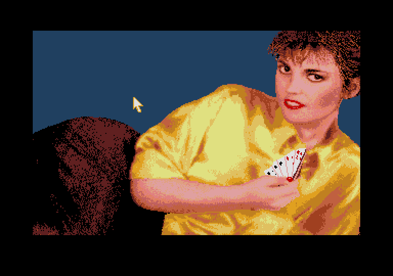 Strip Poker II Plus / Data Disc 1 atari screenshot