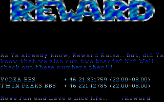 Stripes Demo atari screenshot
